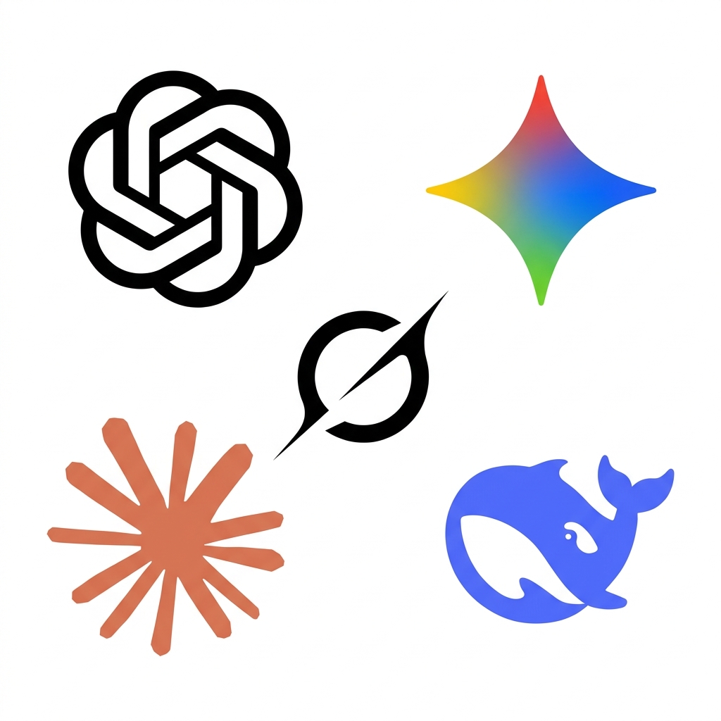 ChatGPT, Gemini, Claude y DeepSeek